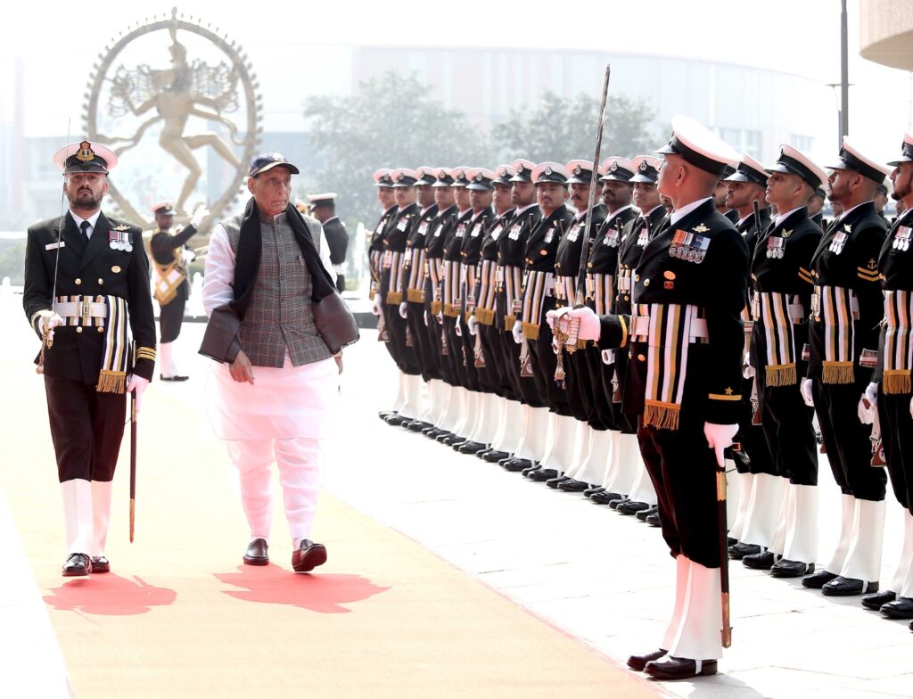 Raksha Mantri Rajnath Singh Confers 32 Medals to Indian Coast Guard Personnel for Exemplary Service