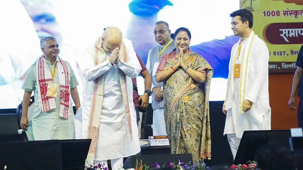 Sanskrit is the Mother of All Indian Languages: Amit Shah