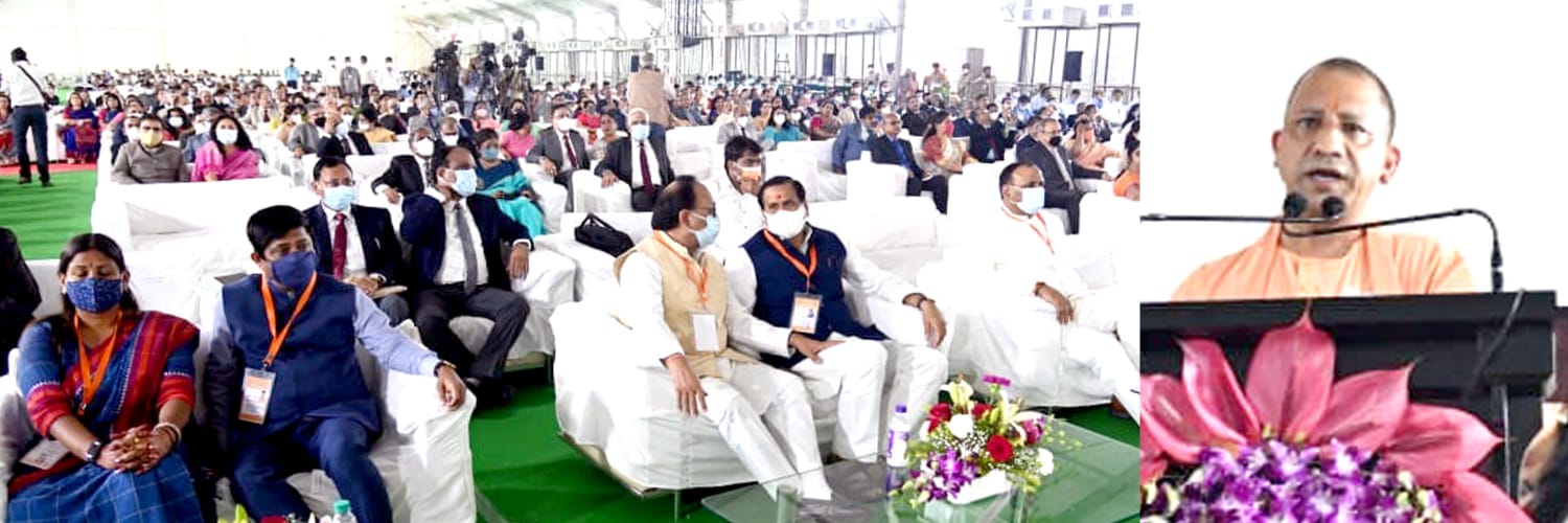 राष्ट्रपति जी ने राष्ट्रीय विधि विश्वविद्यालय प्रयागराज तथा एडवोकेट चेम्बर शिलान्यास किया