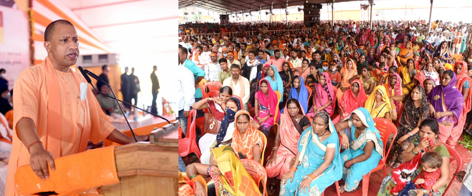 मुख्यमंत्री का जनपद सिद्धार्थनगर 524 करोड़ का दिया सौगात