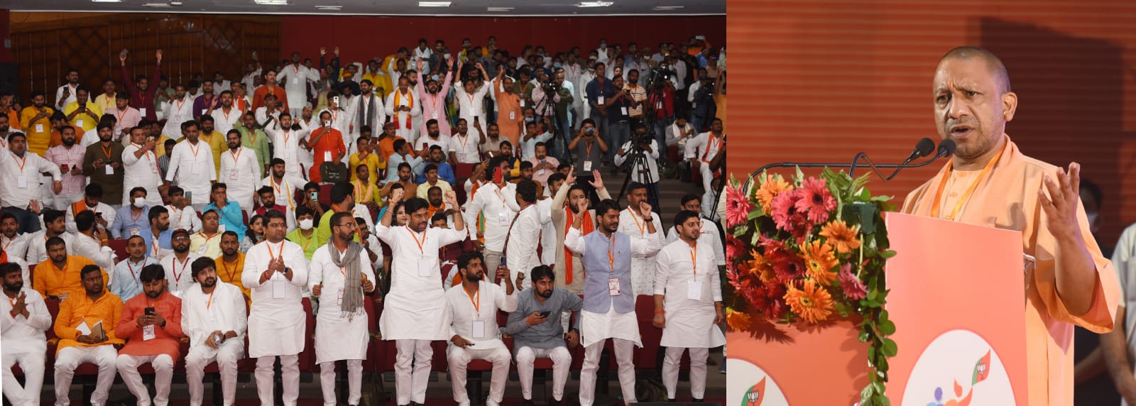 सपा-बसपा ने यूपी को लावारिस छोड़ उसकी दुर्गति की : योगी