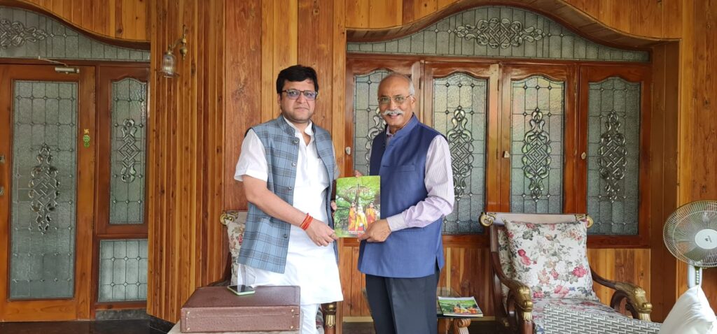 मा०उपाध्यक्ष विधानसभा श्री नितिन अग्रवाल जी का आगमन मेरा सौभाग्य:जेपी सिंह