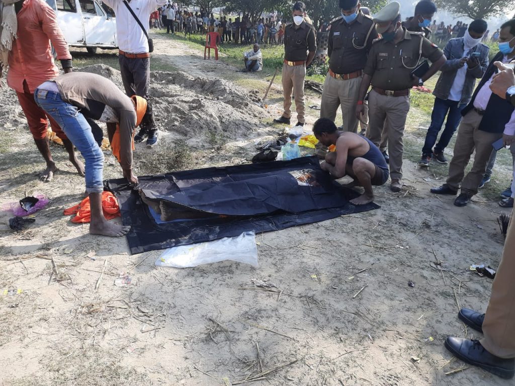 भिक्षुक की मौत से गांव में हड़कंप