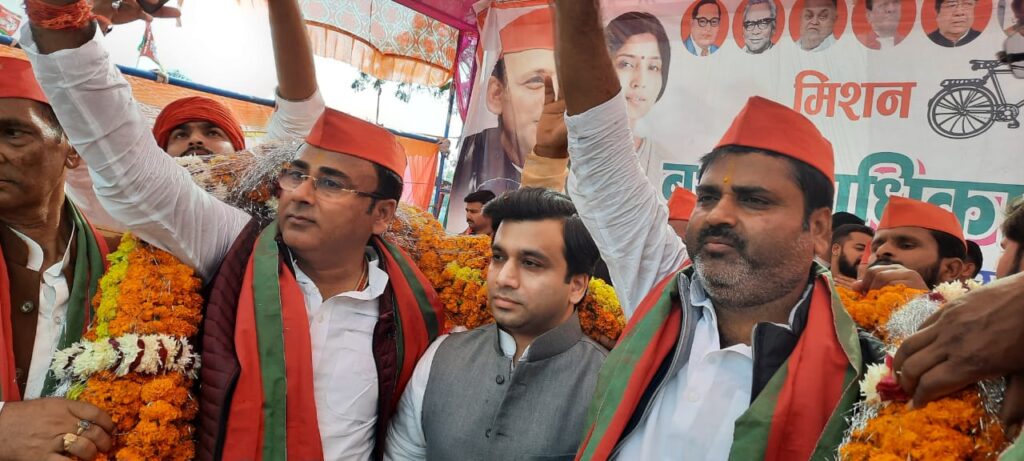 पयागपुर बहराइच में बूथ कार्य कार्यक्रम का आयोजन किया गया