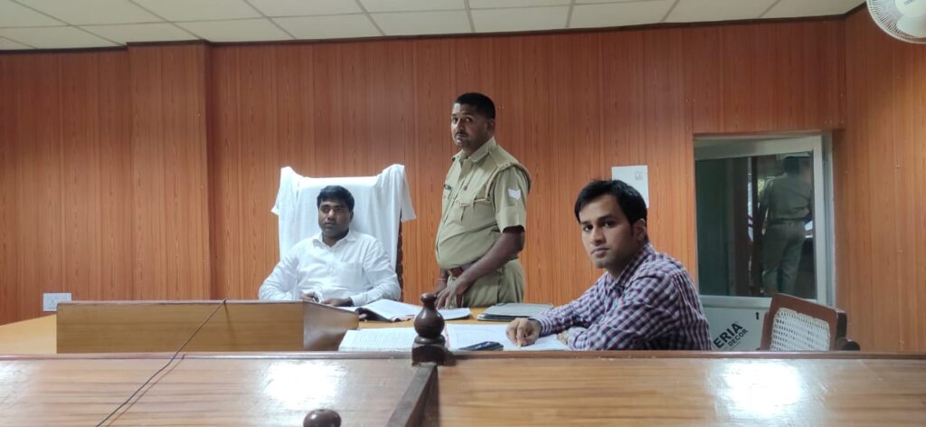 ई - जेल लोक अदालत का किया गया आयोजन