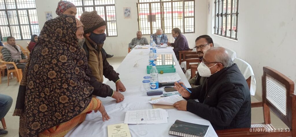 तहसील संपूर्ण समाधान दिवस पर 40 फरियादियों ने की शिकायतें,जहां 2 मामलों का हुआ निस्तारण