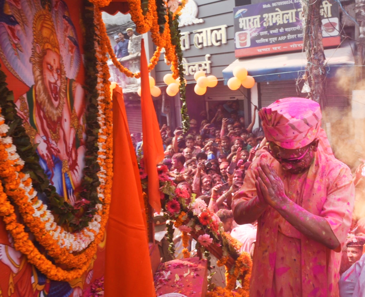भगवान नरसिंह जी की होलिकोत्सव शोभायात्रा के अवसर पर सीएम योगी का जनता को संबोधन