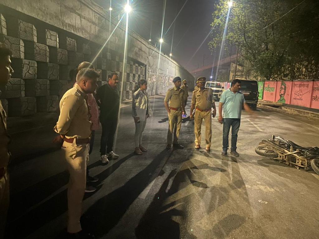 लखनऊ व्यपारी से लूट करने वाले दोनों बदमाश मुठभेड़ में गिरफ्तार