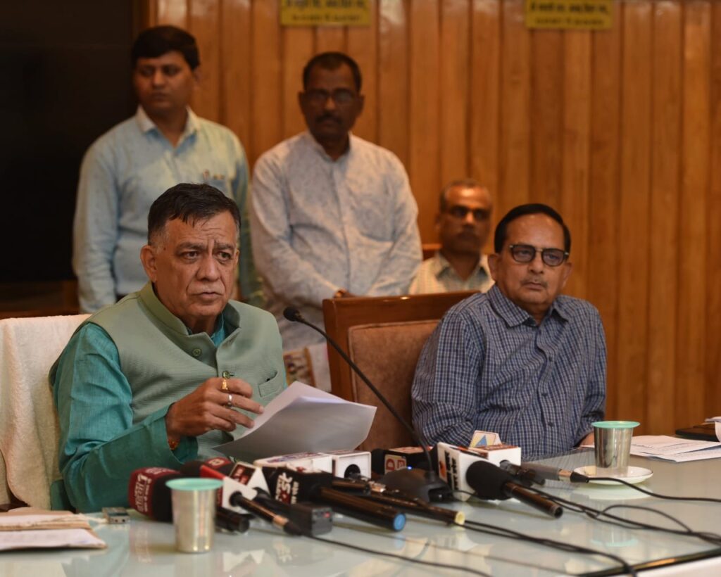 अठारहवीं विधान सभा के प्रथम सत्र की समाप्ति पर प्रेसवार्ता - सतीश महाना