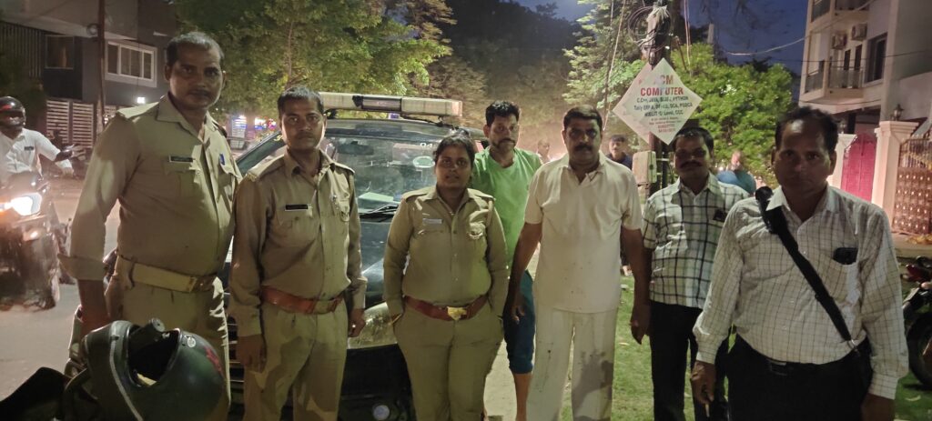 गोवंश को रेस्क्यू कर सुरक्षित बचाया गया