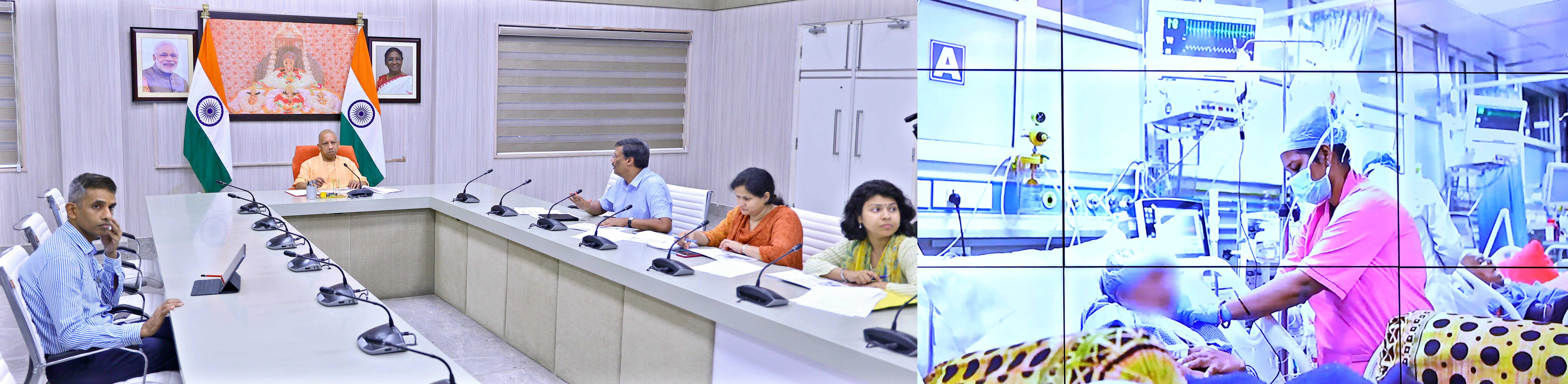 <em>पैरामेडिकल स्टाफ चिकित्सा व्यवस्था की मेरुदंड</em> : <em>CM YOGI</em>