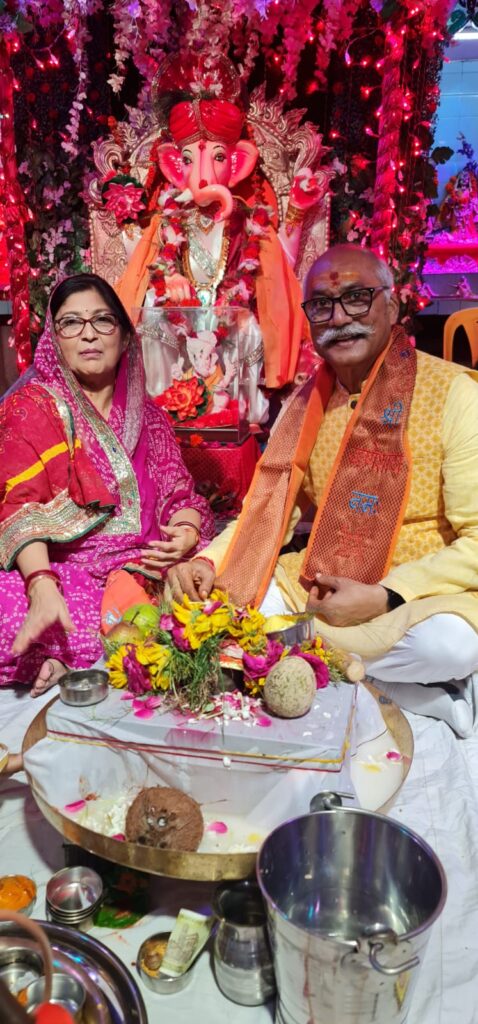 लखनऊ अहियागंज मेंआयोजित श्री गणेशजन्मोत्सव में सहभागिता का सुअवसर प्राप्त हुआ-जेपी सिंह