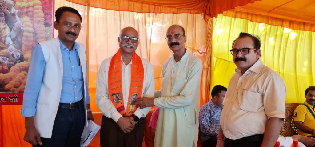 आदि शक्ति बगुलामुखी माँ पीताम्बर देवी के भव्य आलौकिक 108 कुण्डी महायज्ञ की तैयारी व आयोजन हेतू आहुत गोष्ठी सम्पन्न:जेपी सिंह