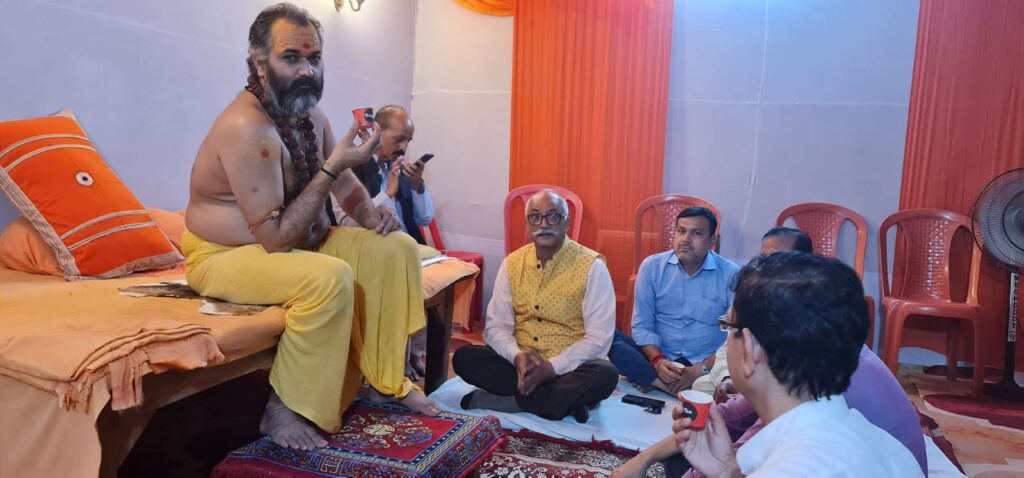 झूलेलाल स्थल पर होगा 108 कुण्डी महायज्ञ- महापौर ने दी सहमति - जे पी सिंह अध्यक्ष