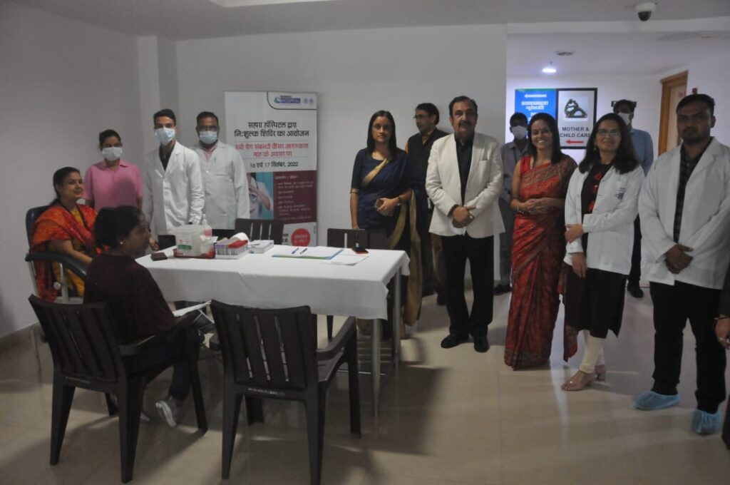 सहारा हॉस्पिटल में 200 मरीजों को मिला मुफ्त परामर्श