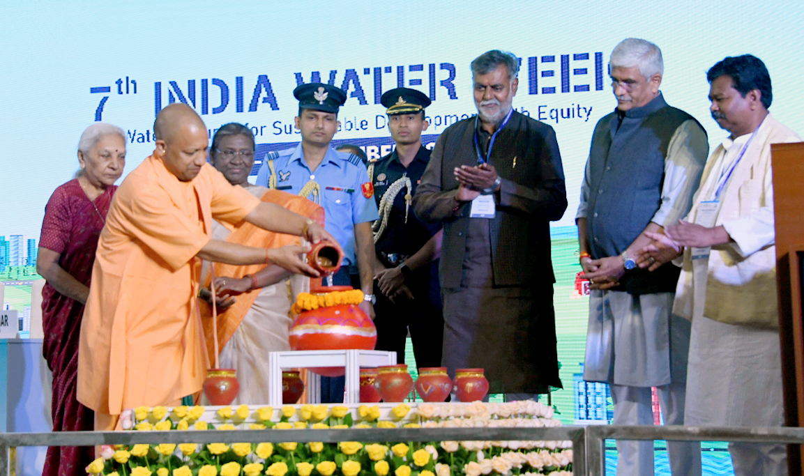 <strong>राष्ट्रपति ने जनपद गौतमबुद्धनगर में सातवें भारत जल सप्ताह का उद्घाटन किया</strong>