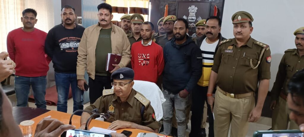 गोली मारकर लूट कांड के दो अपराधी गिरफ्तार, हथियार बरामद