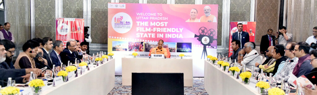 मुख्यमंत्री से मुम्बई में फिल्म जगत के प्रतिनिधियों ने की भेंट