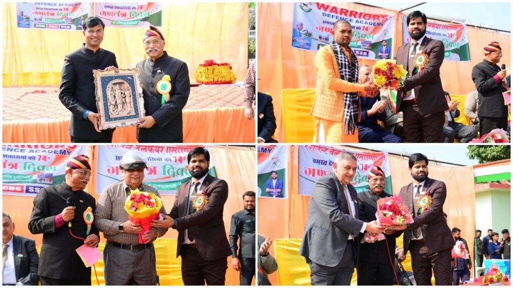 <em>महानगर विस्तार जनकल्याण लखनऊ ने संस्कृत भारतीन्यास अवधप्रान्त व वारियर्स डिफेन्स एकेडमी के साथ मनाया गणतंत्र दिवस व बसंत पंचमी महोत्सव</em>