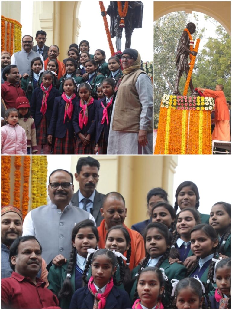 सीएम ने पुण्यतिथि पर बापू को दी श्रद्धांजलि-जेपी सिंह