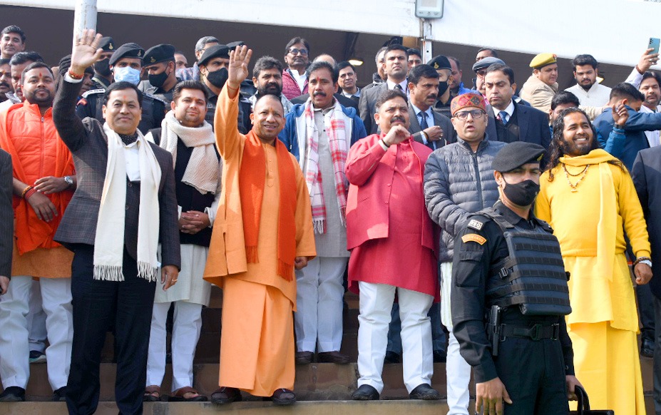 गंगा विलास क्रूज और टेंट सिटी के साथ काशी में नये युग की हुई शुरुआत : योगी&nbsp;