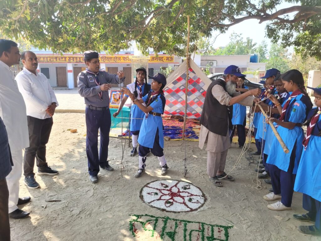 लार्ड बेडेन पावेल की धूमधाम से मनाई गई जयंती