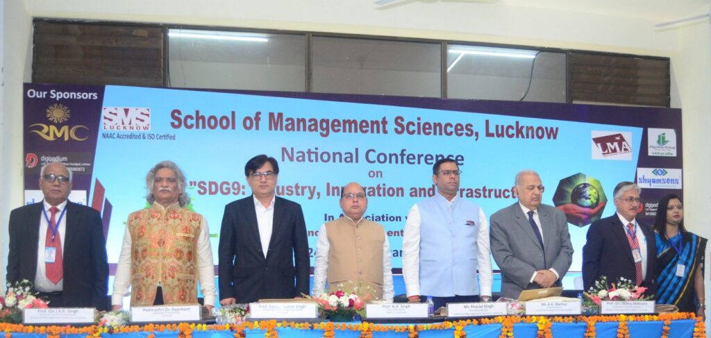 National conference on sustainable development at S.M.S.Lucknow