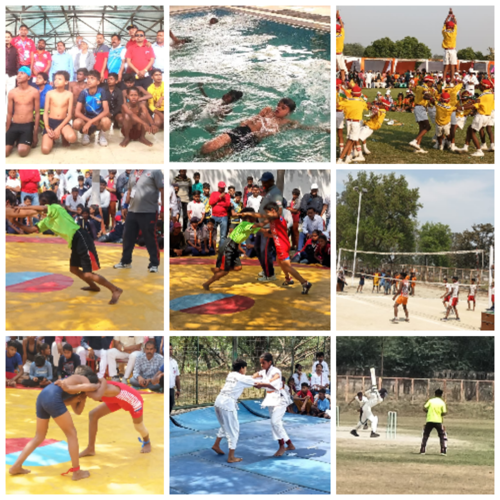 <em>मण्डलीय प्रतिभागियों ने तमाम खेलों में दमखम दिखाया</em>