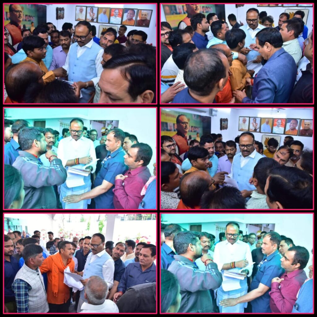 डिप्टी सीएम बृजेश पाठक ने अपने आवास पर सुनी समस्याए,त्वरित निराकरण का दिया आश्वाशन-जेपी सिंह