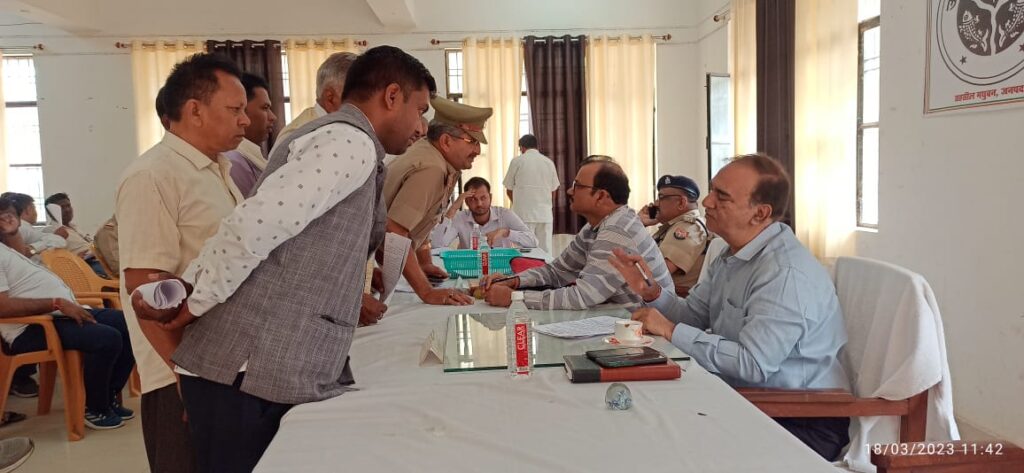 एडीएम एसडीएम ने सुनी फरियाद 10 मामलों का किया निस्तारण