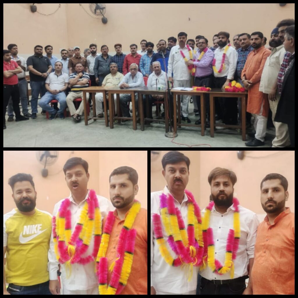 पंजाबी समाज नगीना ने किया प्रदेश महामंत्री उत्तर प्रदेश पंजाबी समाज राजन टंडन (गोल्डी) का किया भव्य स्वागत