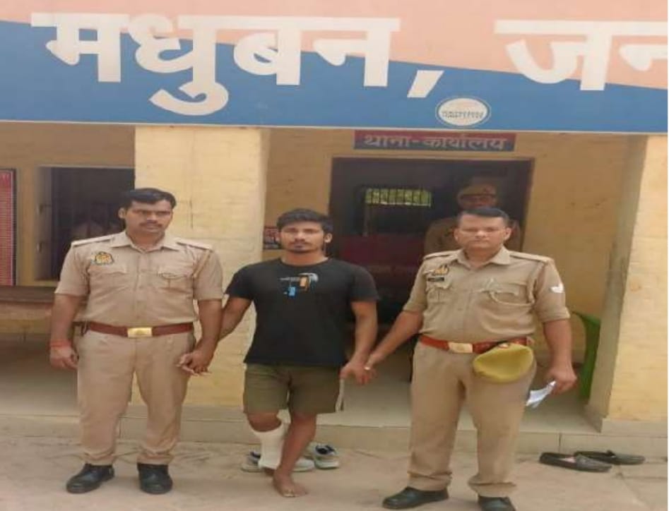 गोली फायर करने वाले अभियुक्त को पुलिस ने किया गिरफ्तार, भेजा जेल