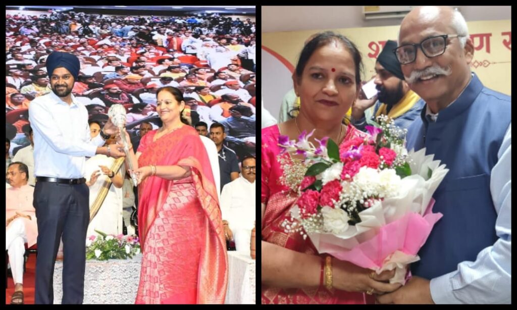 मेयर सुषमा खरकवाल को मंडलायुक्त द्वारा शपथ दिलाई गई, 110 पार्षदों ने भी ल‍िया वचन