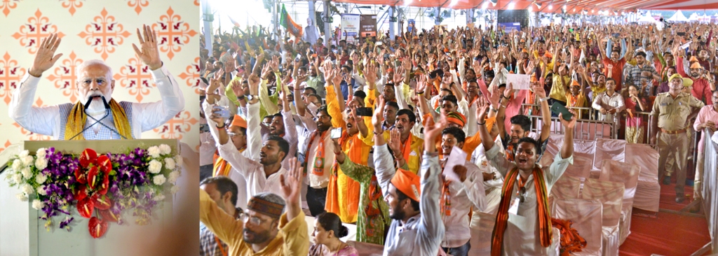 PM मोदी ने दिखाई गोरखपुर-लखनऊ वंदे भारत एक्सप्रेस को हरी झंडी