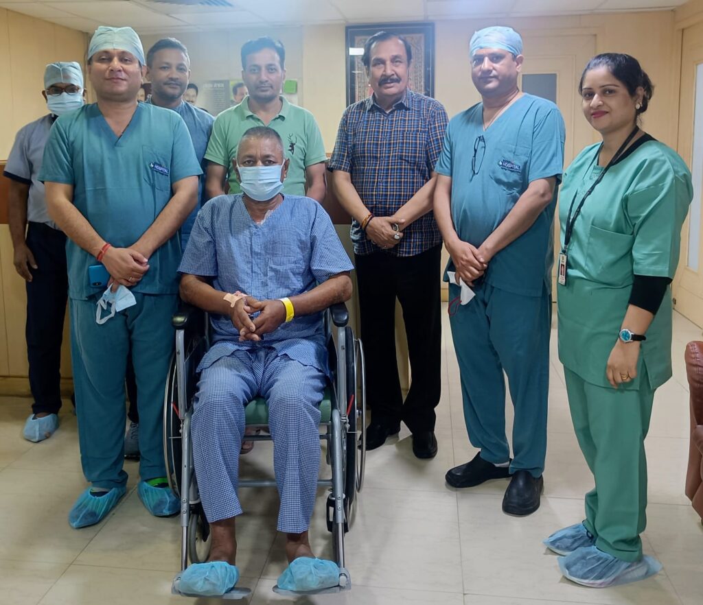 सहारा हॉस्पिटल में पहली बार नयी तकनीक "लॉट सीआरटी पेसमेकर" से मरीज को मिला नया जीवन