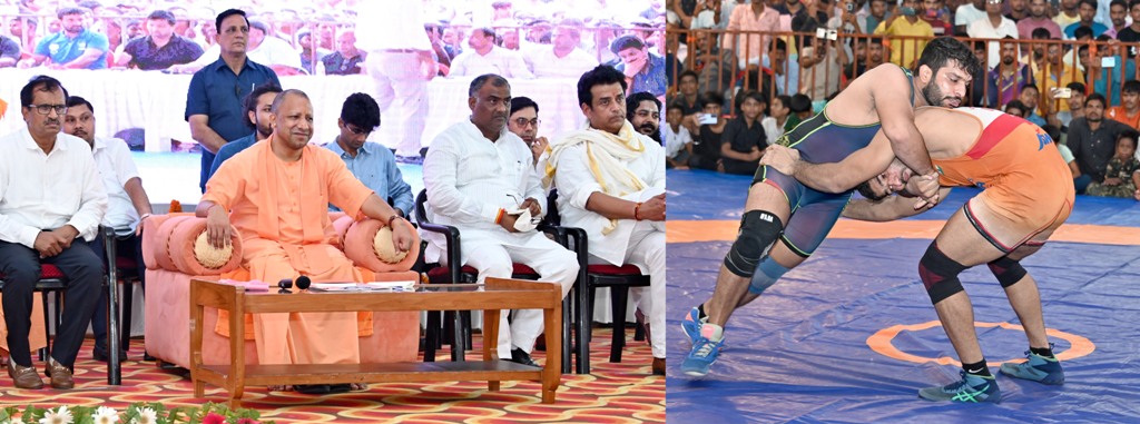 मुख्यमंत्री ने गोरखपुर में खेल प्रतियोगिता के विजेताओं को सम्मानित किया, `खेलो इंडिया' पहल के साथ खेल गतिविधियों को बढ़ावा देने की चर्चा की"