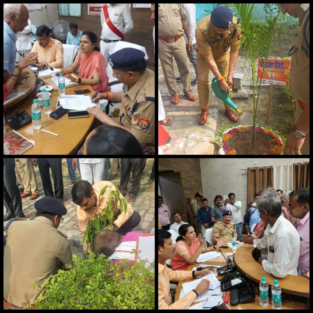 कलेक्ट्रेट सभागार हरदोई में आयुक्त महोदया, लखनऊ मण्डल की अध्यक्षता में आयोजित हुआ मण्डलीय जनता दर्शन