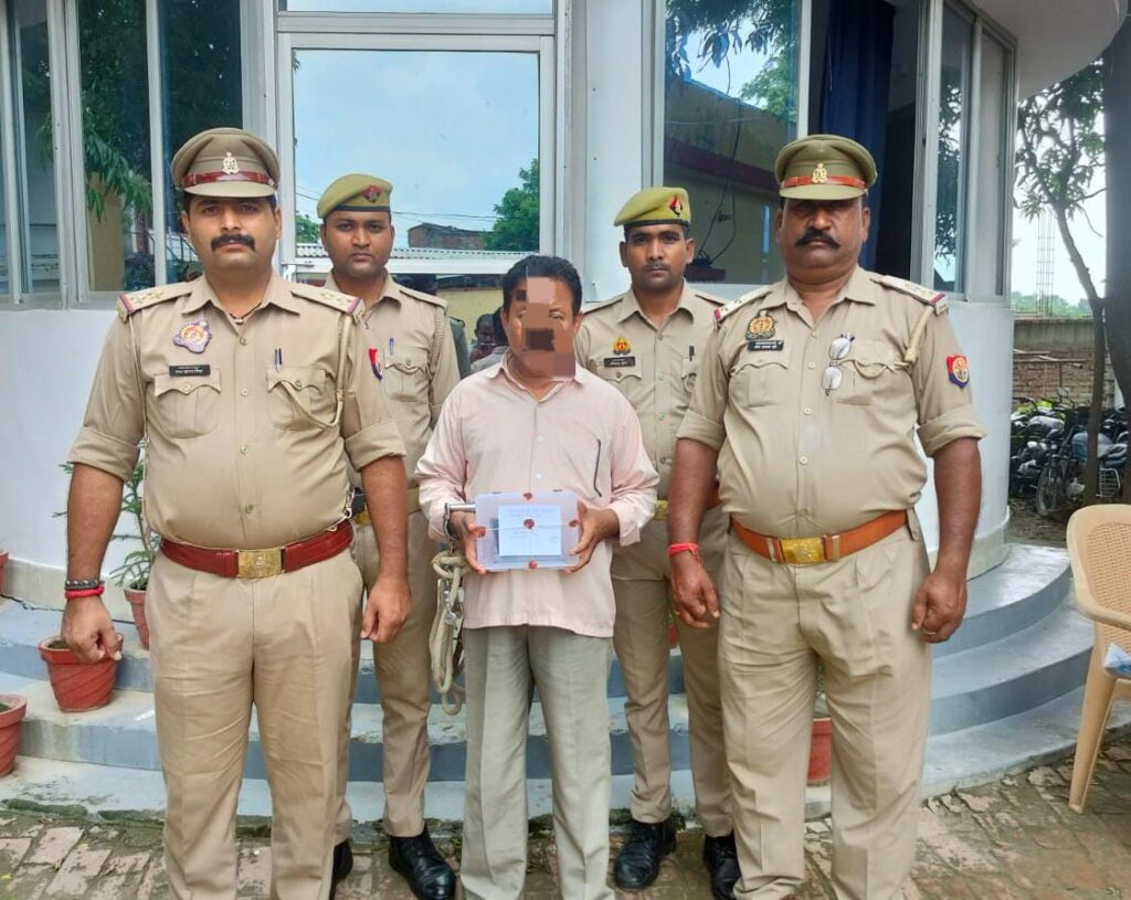 एक अवैध पिस्टल व कारतूस के साथ एक शातिर अभियुक्त गिरफ्तार  