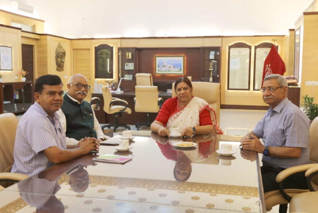 किंग्स जार्ज चिकित्सा विश्वविद्यालय लखनऊ मे शीघ्र प्रारम्भ होगी संस्कृत वीथिका - जे पी सिंह