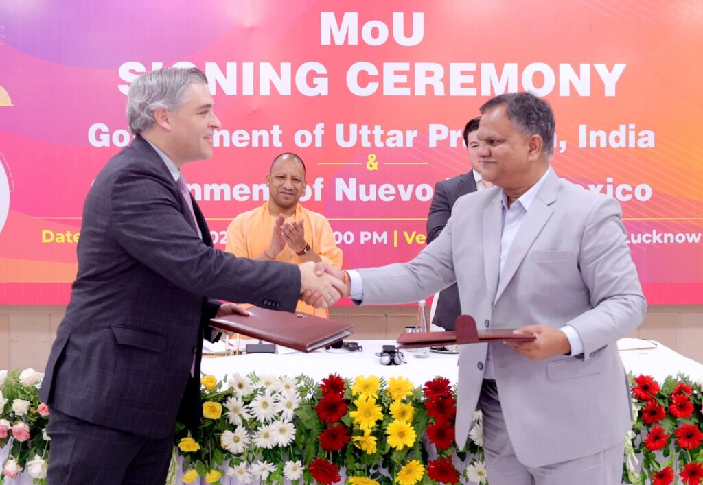 पर्यटन, इन्फ्रास्ट्रक्चर, फार्मा सहित कई क्षेत्रों में यूपी और मैक्सिको के बीच हुआ एमओयू