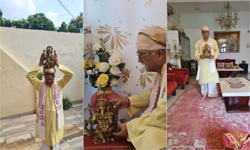 समस्त प्रदेशवासियों को गणेश चतुर्थी की अनंत शुभकामनाएं - जे पी सिंह