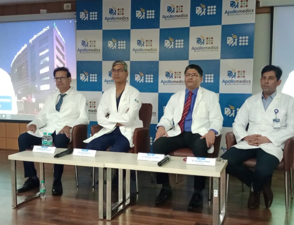 अपोलोमेडिक्स के डॉक्टरों ने नेपाल से आए बच्चे के शरीर में भोजन नली का निर्माण कर दिया नया जीवन