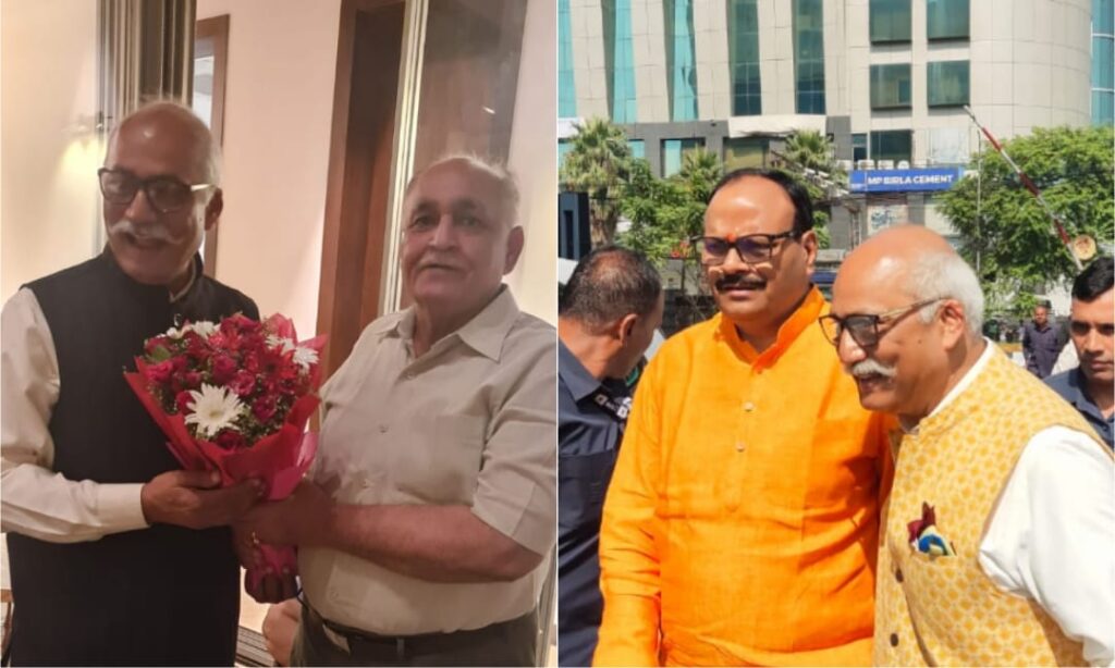 डिप्टी C.M. ब्रजेश पाठक के नेतृत्व मे रिट्ज सैफरन मिष्ठान भंडार का किया उद्घाटन