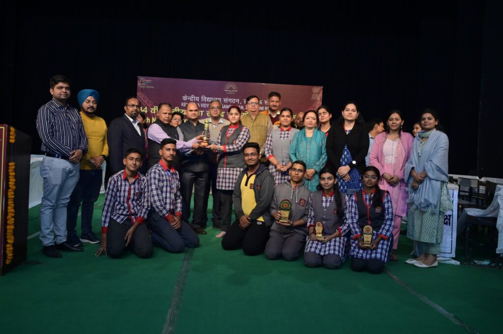 34वीं केंद्रीय विद्यालय संगठन आंचलिक स्तरीय युवा संसद प्रतियोगिता का समापन