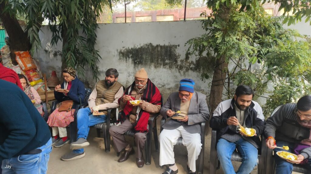 संस्कृतभारती कार्यालय शिव मंदिरपरिसर मे मना संक्राति उत्सव- जितेन्द्र प्रताप सिंह