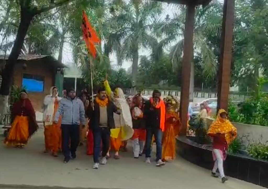 कलश यात्रा:राजधानी लखनऊ हुआ राममय