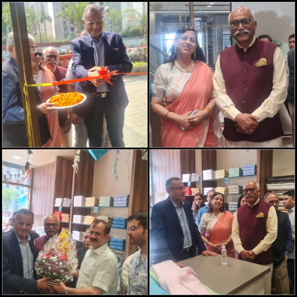 आदित्य बिड़ला फैशन के लेनिन क्लब के विशिष्ट प्रतिष्ठान का एक्सपीरियन भवन मे संजय सेठ राज्य सभा सदस्य के किया उद्घाटन- जे पी सिंह