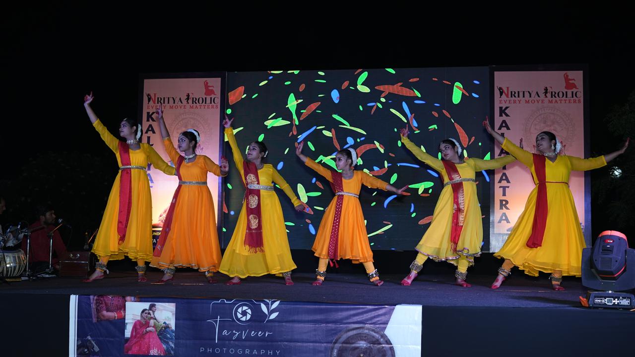 कलायात्रा:कथक नृत्य की अविस्मरणीय शाम"