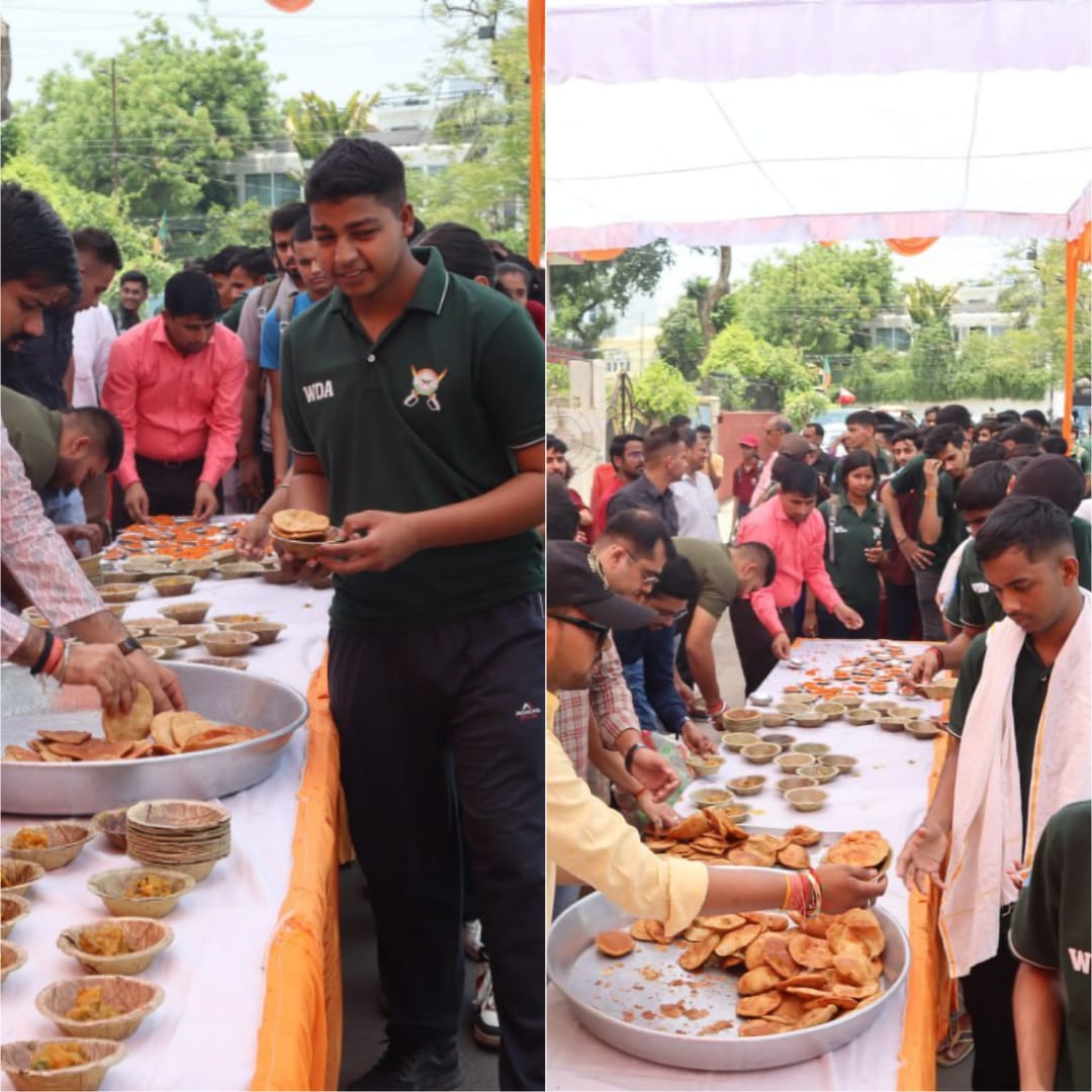 लखनऊ में जेठ माह के मंगल भंडारे का आत्मीय आयोजन-जितेंद्र प्रताप सिंह