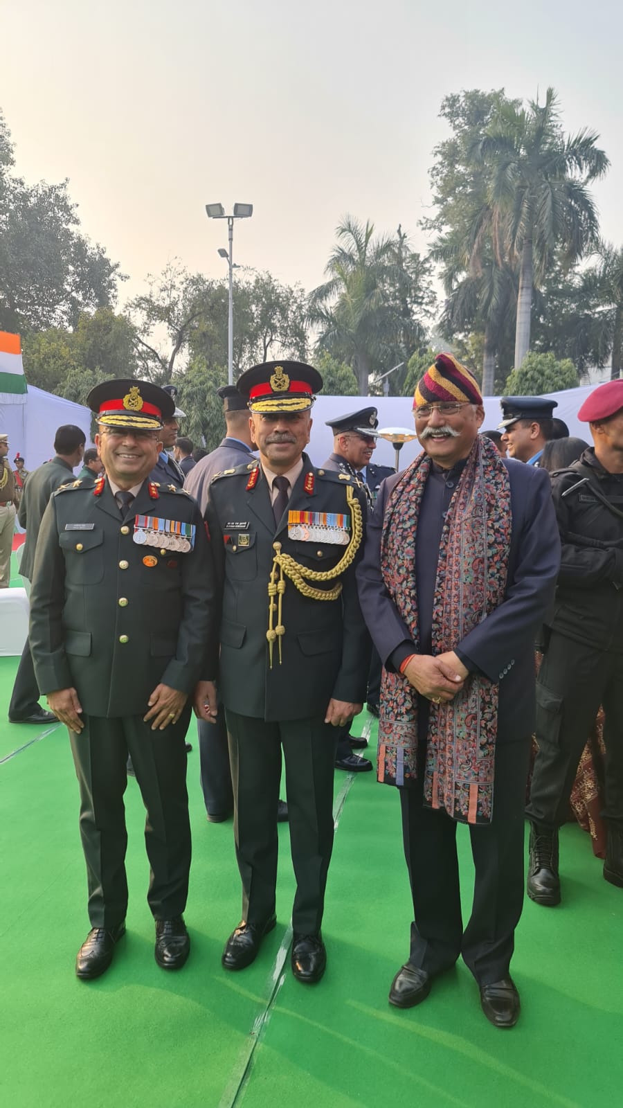 ले जनरल एन एस राजा सुब्रमणि को उप सेना प्रमुख नियुक्त किए जाने पर जितेन्द्र प्रताप सिंह अध्यक्ष संस्कृतभारतीन्यास अवधप्रान्त ने दी शुभकामनाए